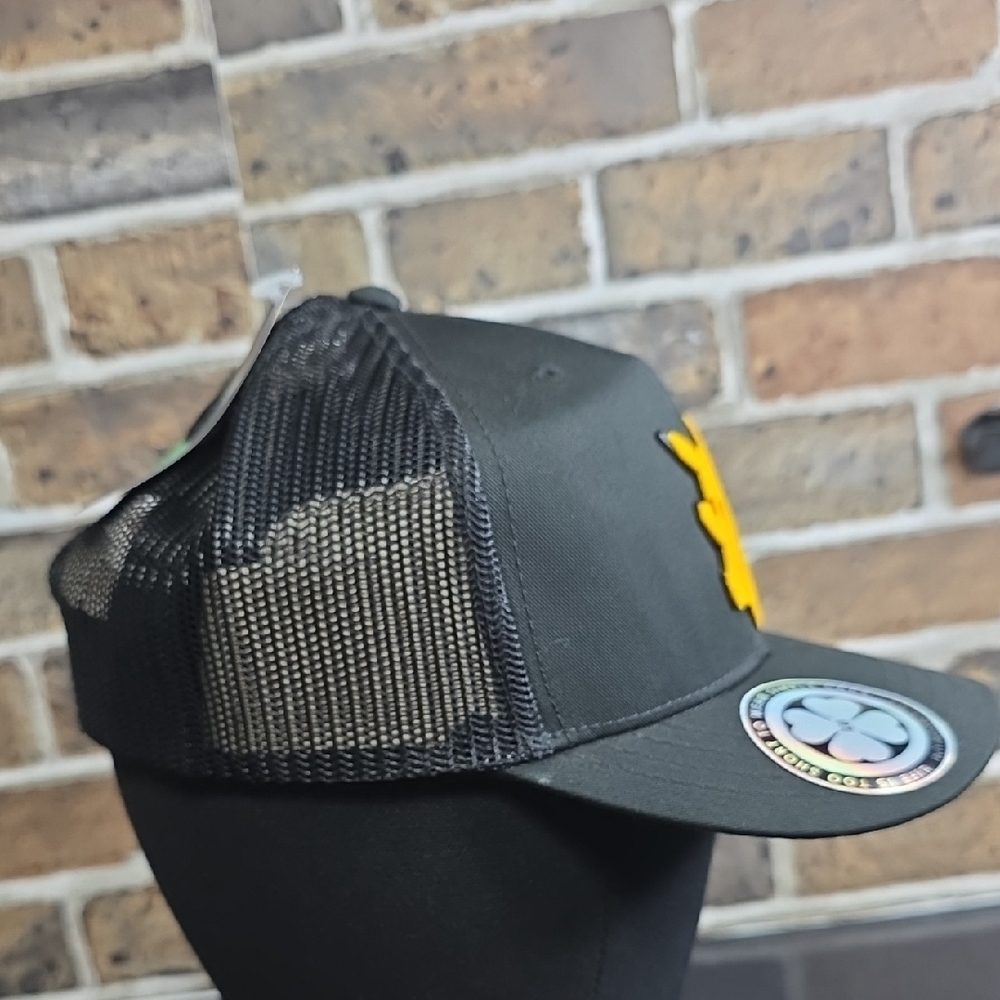 Black Cap with Pikachu Patch - Picture 2 of 2